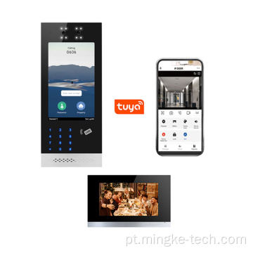 Tuya Video Doorbell Internphone System Phone à porta à prova d&#39;água